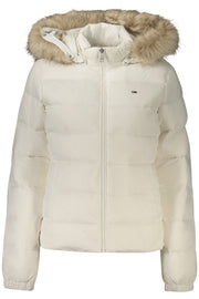 BLUSÃO COM CAPUZ TOMMY HILFIGER MULHER BRANCO