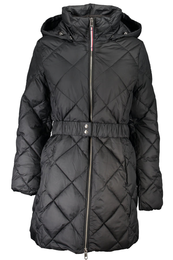 JAQUETA TOMMY HILFIGER PRETA PARA MULHERES