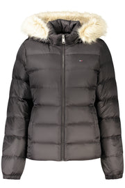 BLUSÃO COM CAPUZ TOMMY HILFIGER MULHER PRETO