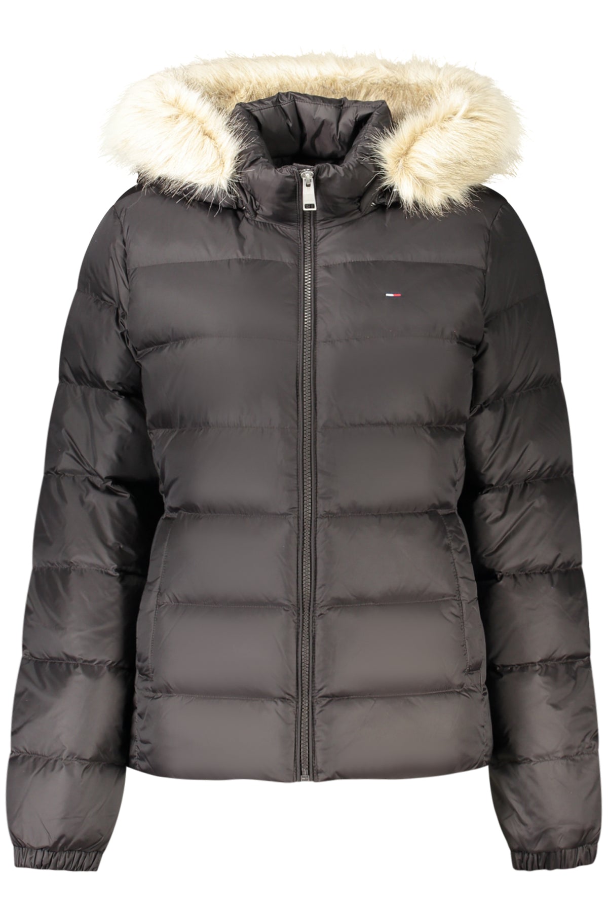 BLUSÃO COM CAPUZ TOMMY HILFIGER MULHER PRETO