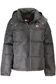 BLUSÃO COM CAPUZ TOMMY HILFIGER MULHER PRETO