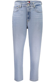 JEANS EM ALGODÃO TOMMY HILFIGER MULHER AZUL CLARO