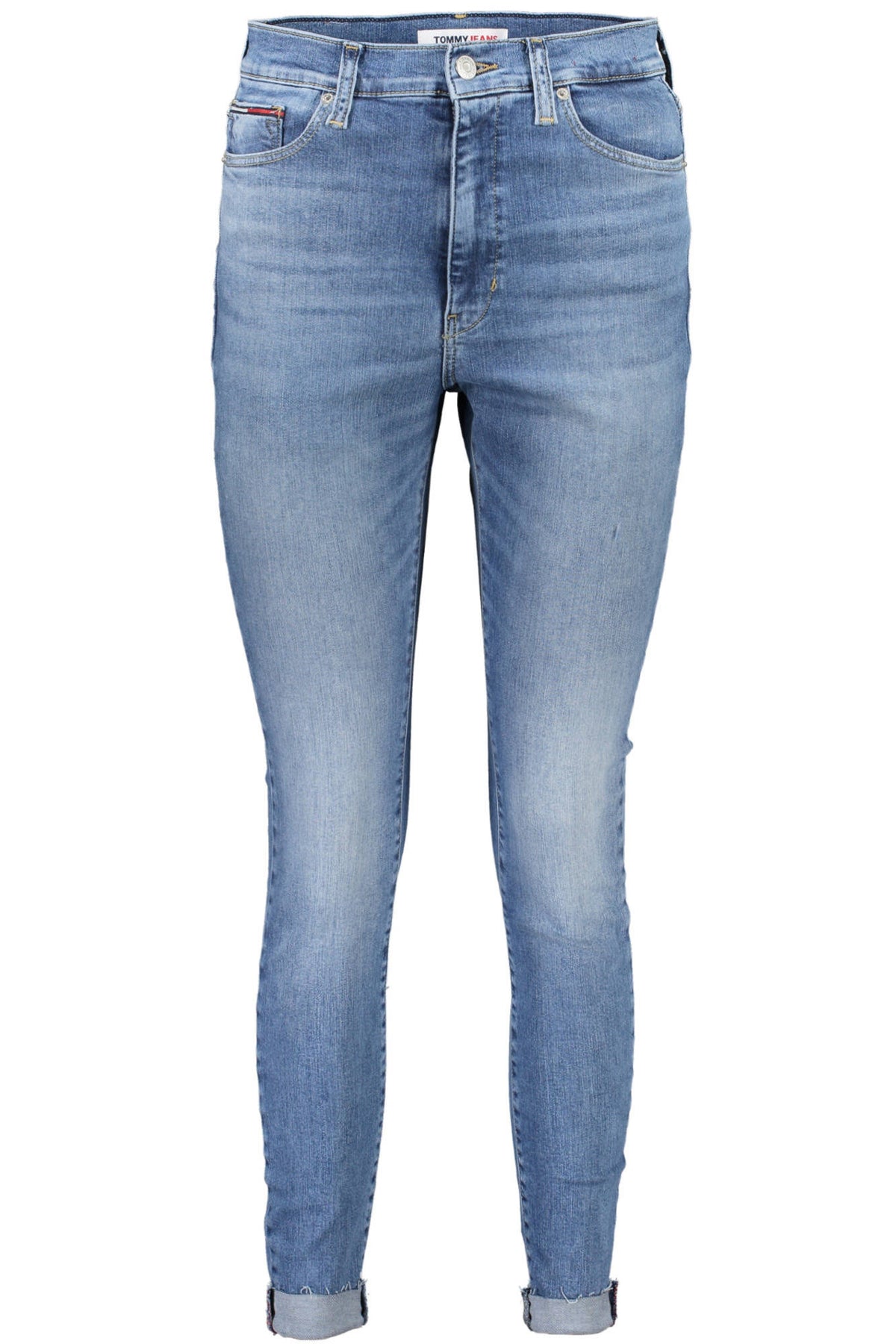 JEANS EM ALGODÃO TOMMY HILFIGER MULHER AZUL CLARO
