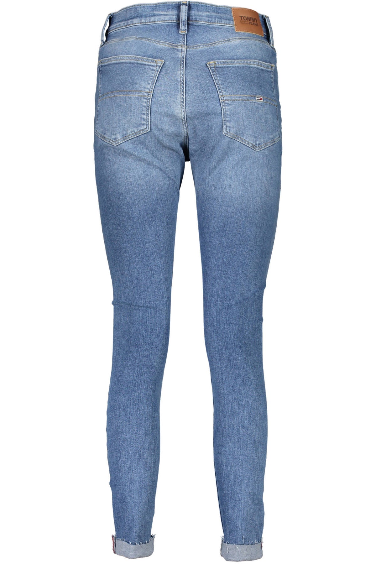 JEANS EM ALGODÃO TOMMY HILFIGER MULHER AZUL CLARO