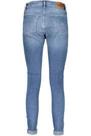 JEANS EM ALGODÃO TOMMY HILFIGER MULHER AZUL CLARO