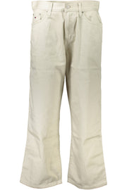 JEANS EM ALGODÃO TOMMY HILFIGER MULHER BEGES
