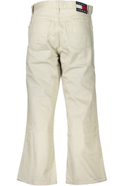 JEANS EM ALGODÃO TOMMY HILFIGER MULHER BEGES