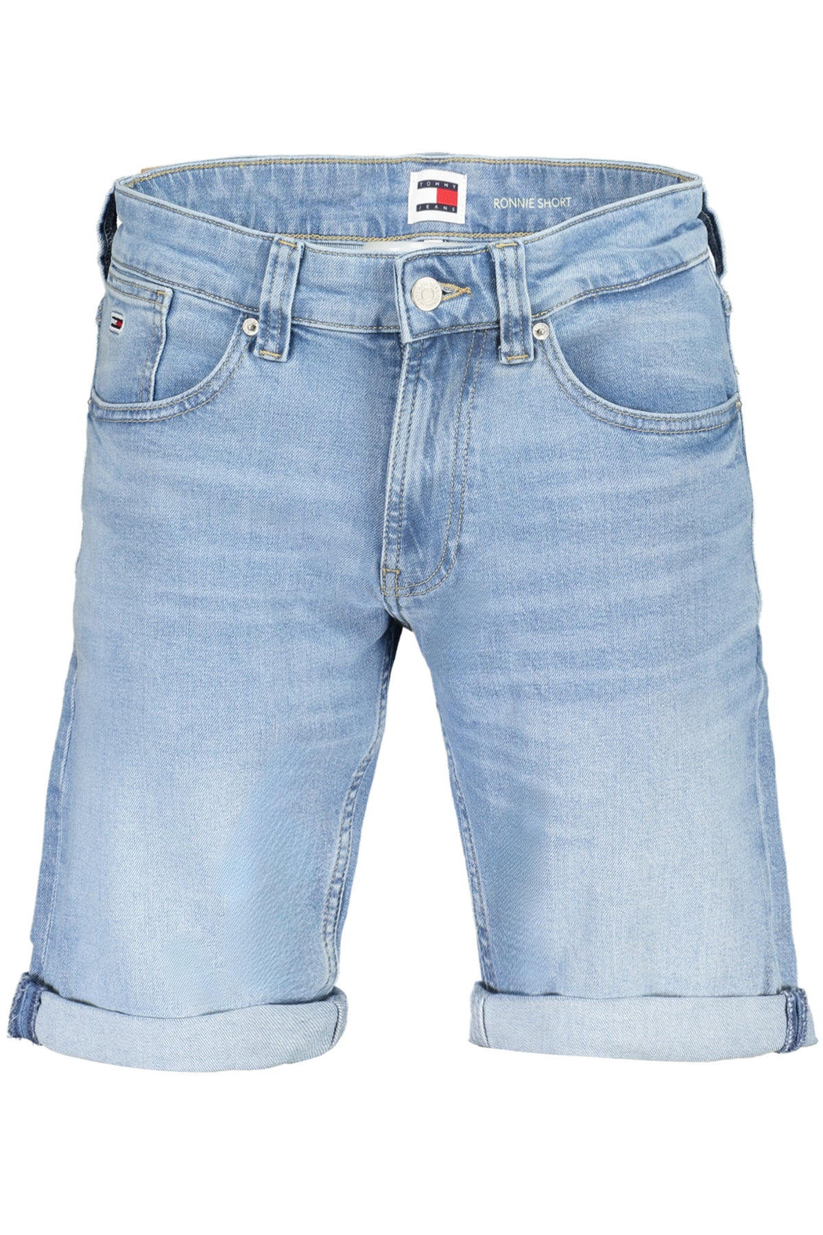TOMMY HILFIGER MEN'S BLUE SHORT JEANS