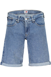 TOMMY HILFIGER MEN'S BLUE DENIM SHORTS