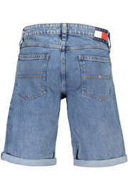 TOMMY HILFIGER MEN'S BLUE DENIM SHORTS