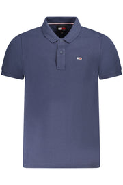 POLO EM ALGODÃO TOMMY HILFIGER HOMEM AZUL