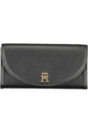 BLACK WALLET FOR WOMEN TOMMY HILFIGER