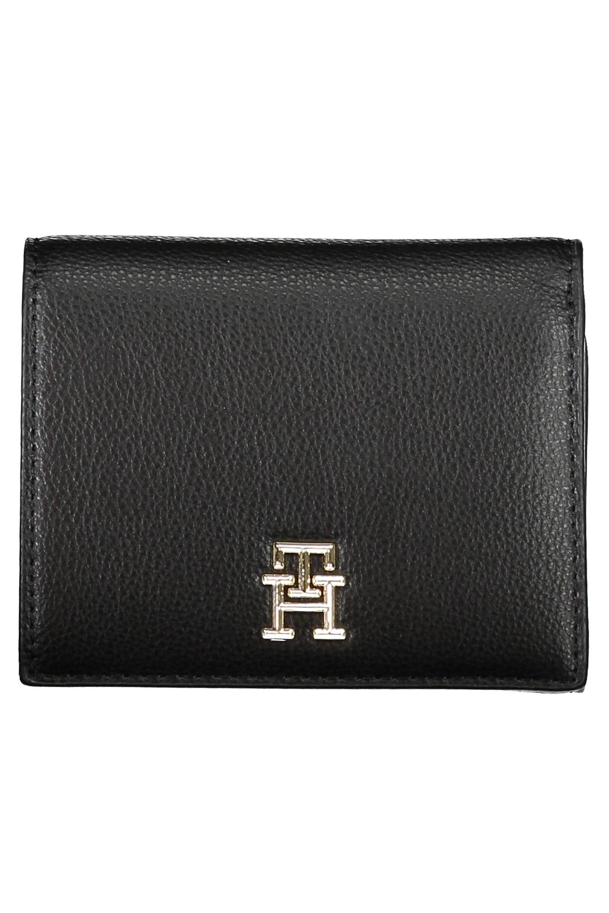 CARTEIRA COM LOGÓTIPO TOMMY HILFIGER MULHER PRETA