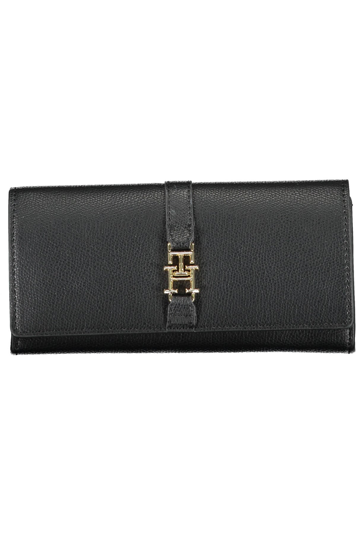 CARTEIRA COM FECHO TOMMY HILFIGER MULHER PRETA