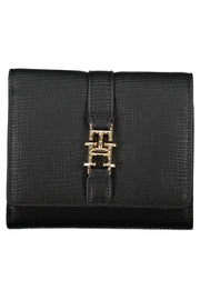 CARTEIRA COM FECHO TOMMY HILFIGER MULHER PRETA