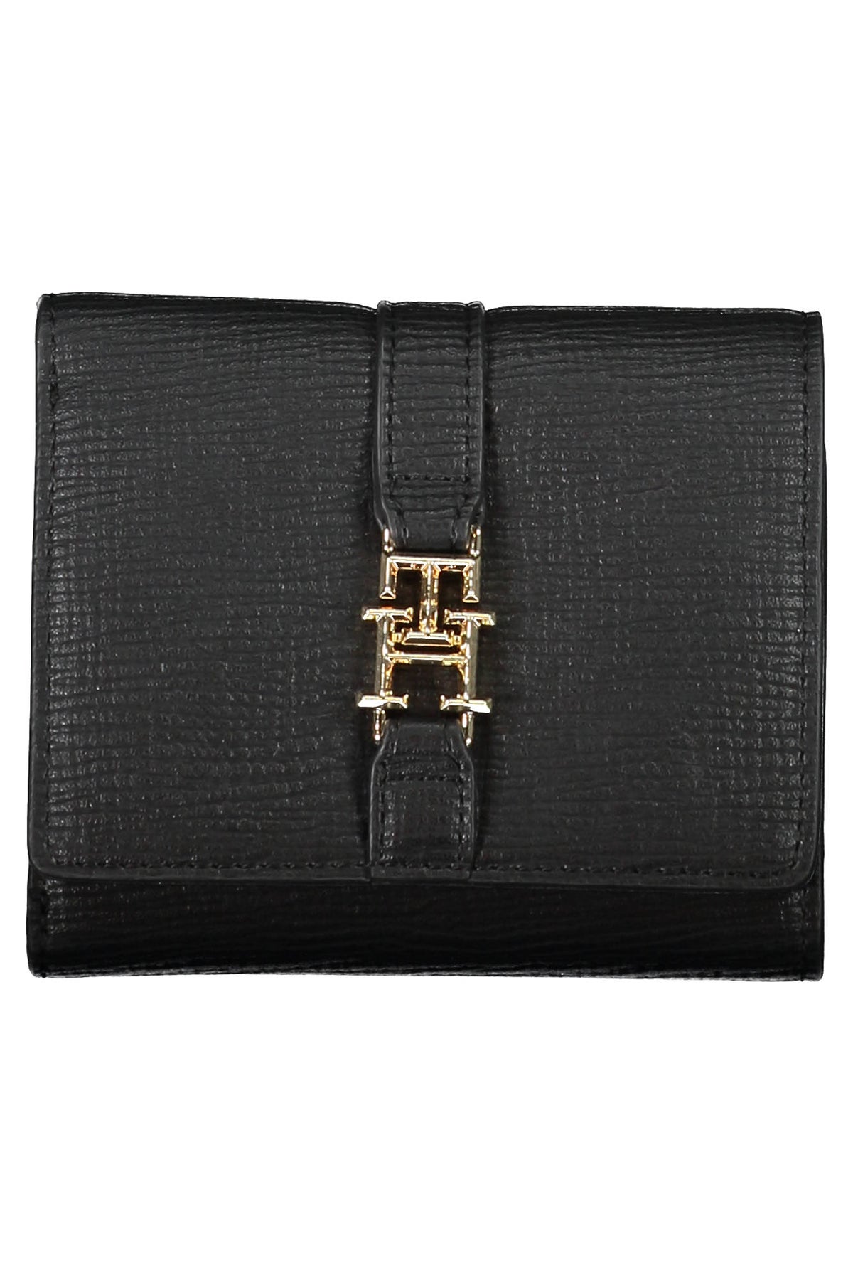 CARTEIRA COM FECHO TOMMY HILFIGER MULHER PRETA
