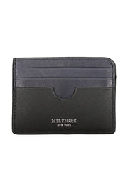 TOMMY HILFIGER BLACK MEN'S WALLET