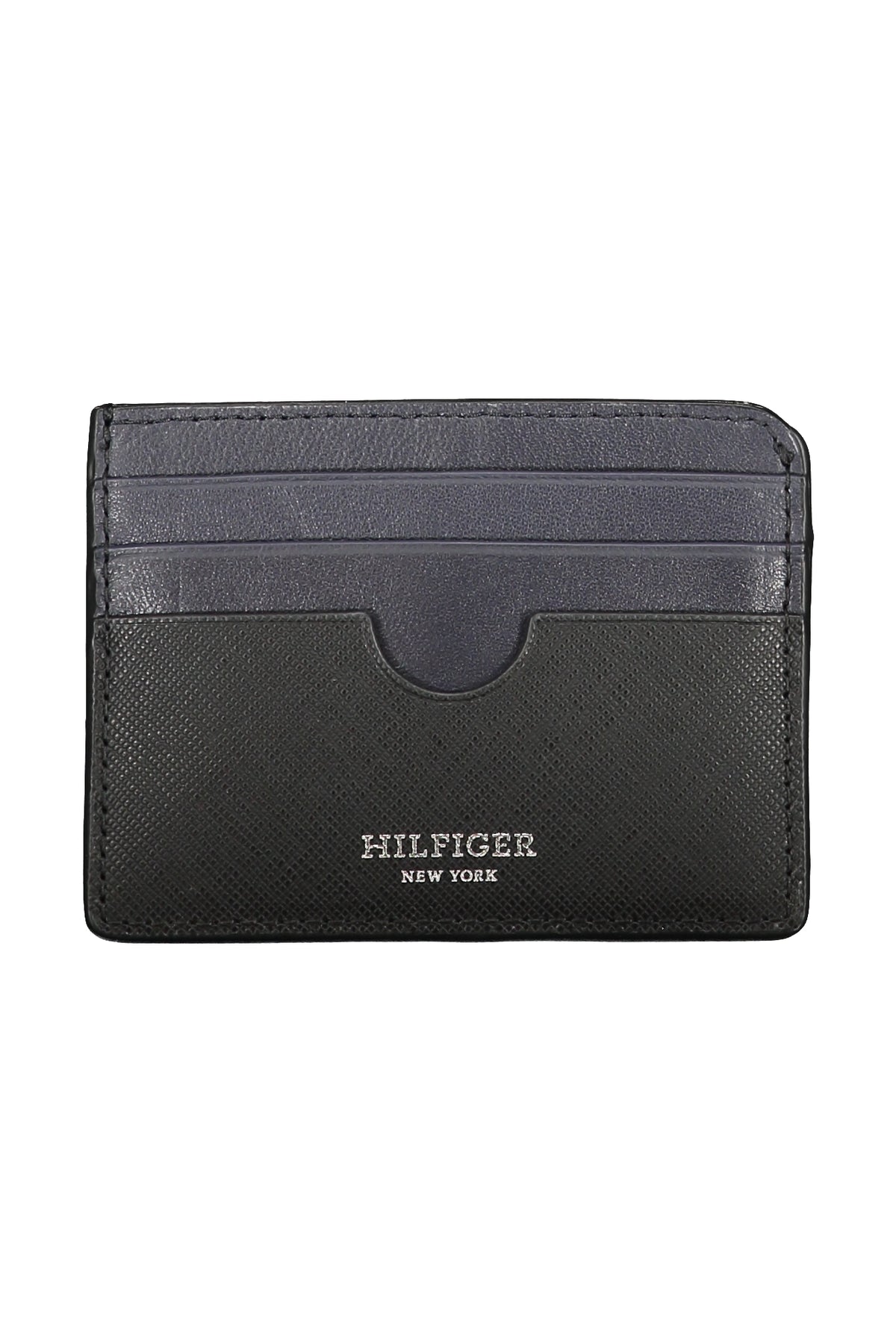 TOMMY HILFIGER BLACK MEN'S WALLET