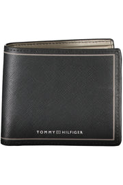 TOMMY HILFIGER MEN'S BLACK WALLET