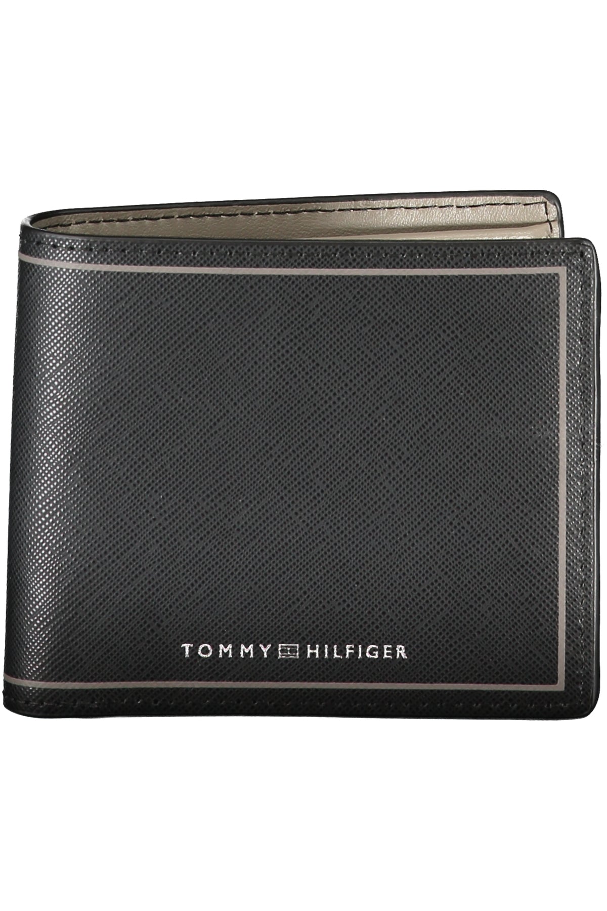 TOMMY HILFIGER MEN'S BLACK WALLET