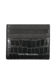 TOMMY HILFIGER BLACK MEN'S WALLET