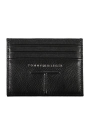 CARTEIRA EM COURO TOMMY HILFIGER HOMEM PRETA