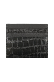 TOMMY HILFIGER BLACK MEN'S WALLET