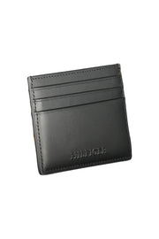 TOMMY HILFIGER BLACK MEN'S WALLET