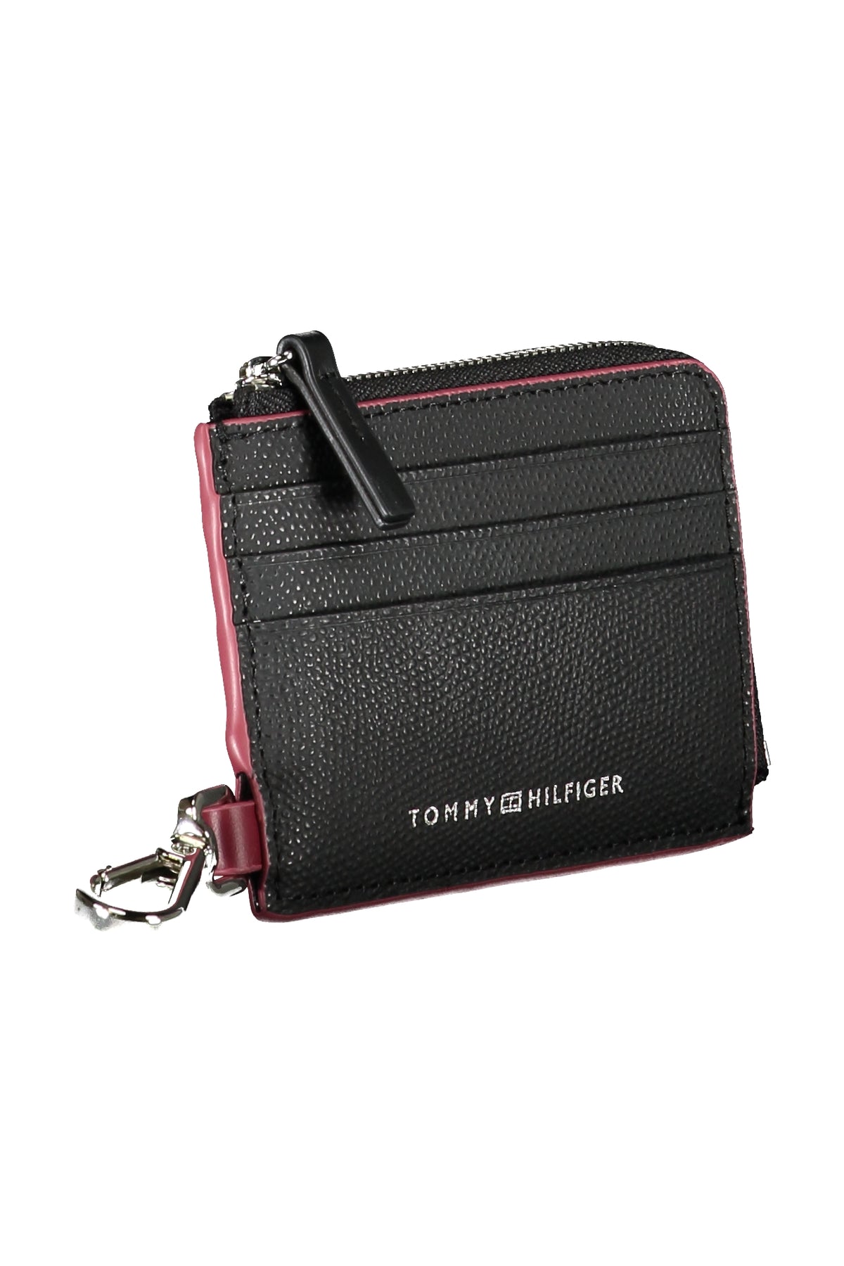 MEN'S BLACK TOMMY HILFIGER WALLET
