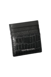 TOMMY HILFIGER BLACK MEN'S WALLET
