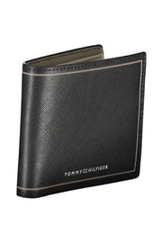 TOMMY HILFIGER MEN'S BLACK WALLET