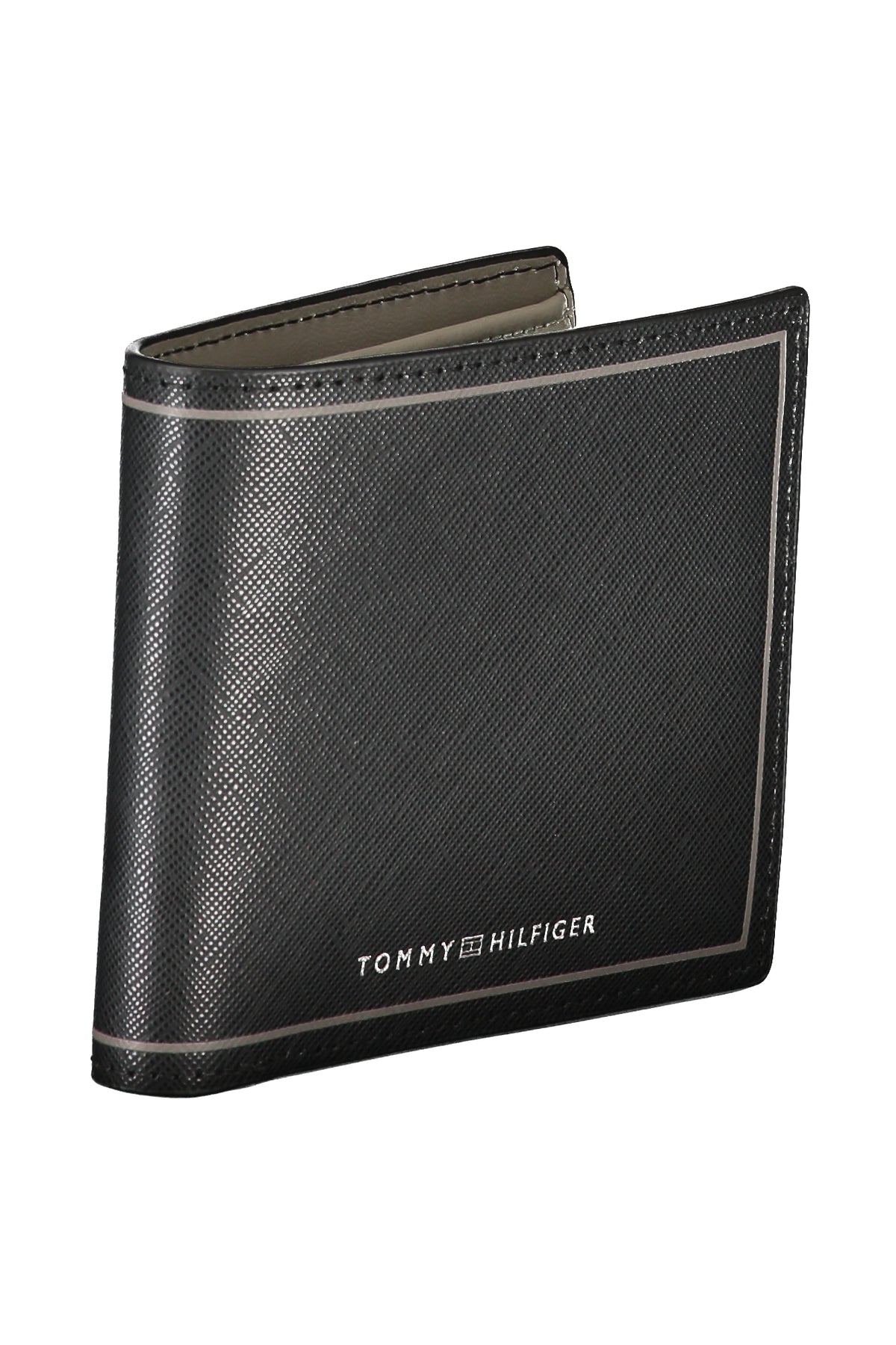TOMMY HILFIGER MEN'S BLACK WALLET