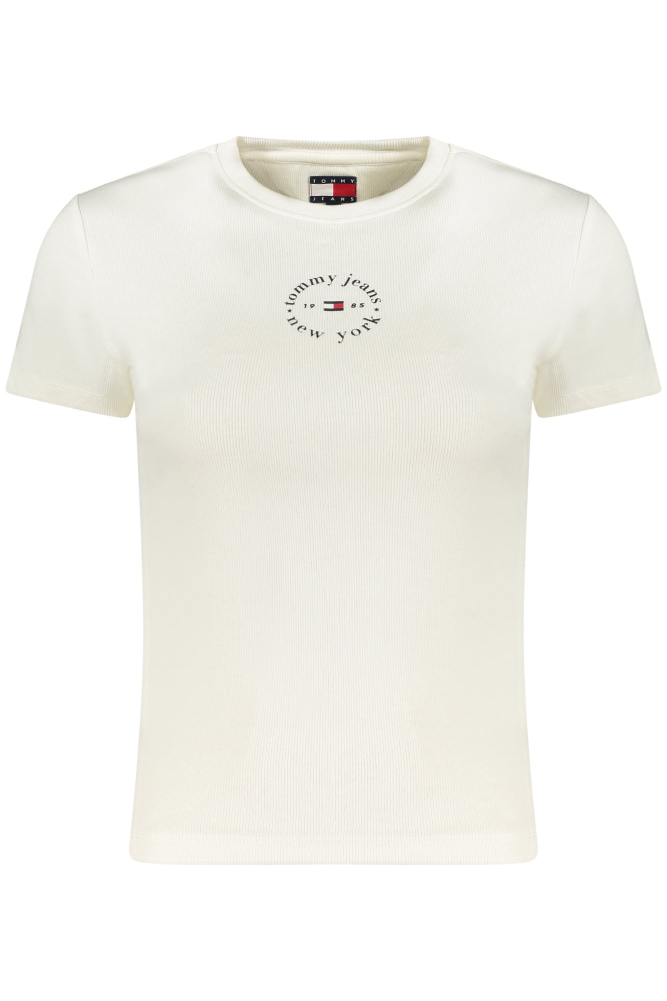 T-SHIRT EM ALGODÃO TOMMY HILFIGER MULHER BRANCA