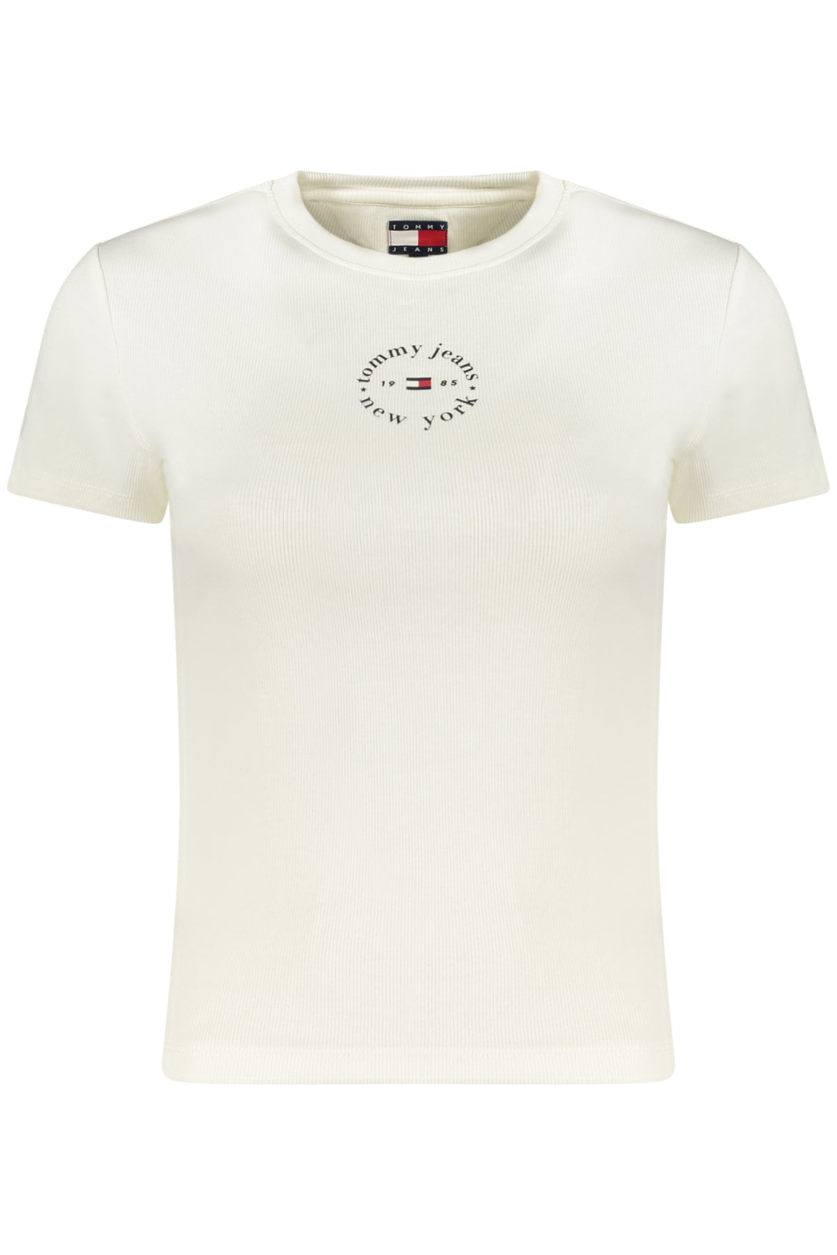 T-SHIRT EM ALGODÃO TOMMY HILFIGER MULHER BRANCA