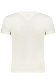 T-SHIRT EM ALGODÃO TOMMY HILFIGER MULHER BRANCA