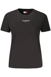 T-SHIRT EM ALGODÃO TOMMY HILFIGER MULHER PRETA
