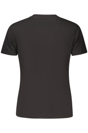 T-SHIRT EM ALGODÃO TOMMY HILFIGER MULHER PRETA
