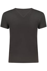 T-SHIRT EM ALGODÃO TOMMY HILFIGER MULHER PRETA
