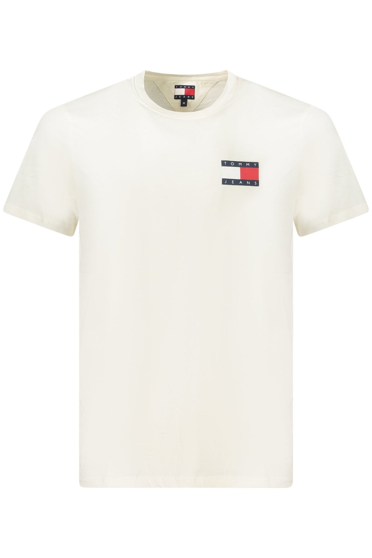 T-SHIRT EM ALGODÃO TOMMY HILFIGER HOMEM BRANCA