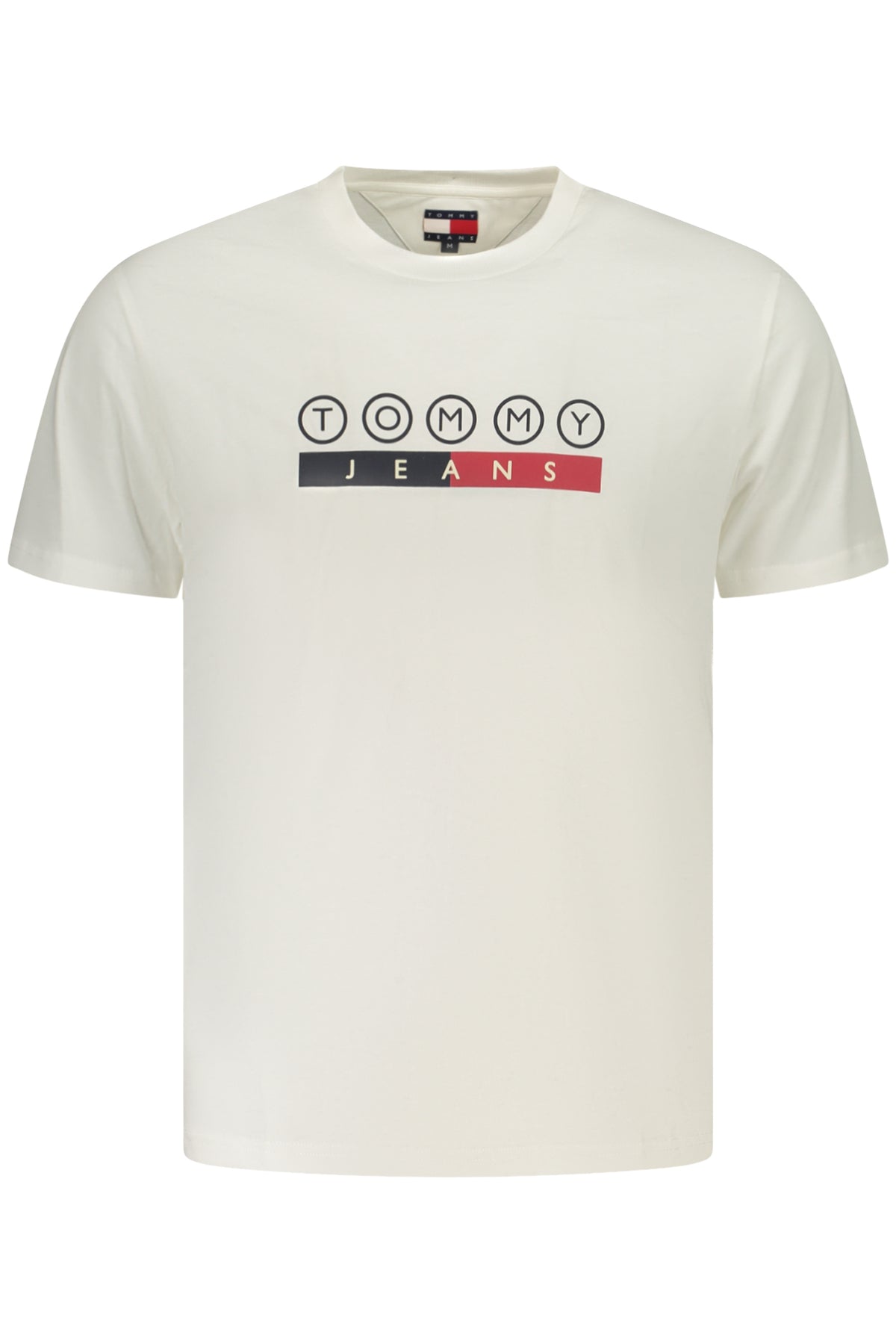 T-SHIRT EM ALGODÃO TOMMY HILFIGER HOMEM BRANCA