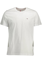 T-SHIRT EM ALGODÃO TOMMY HILFIGER HOMEM BRANCA