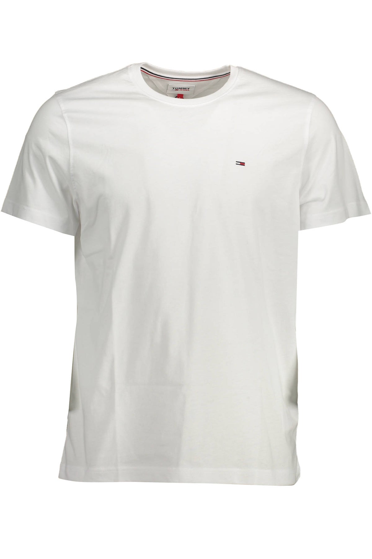 T-SHIRT EM ALGODÃO TOMMY HILFIGER HOMEM BRANCA