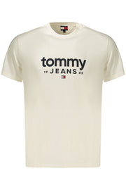 T-SHIRT EM ALGODÃO TOMMY HILFIGER HOMEM BRANCA
