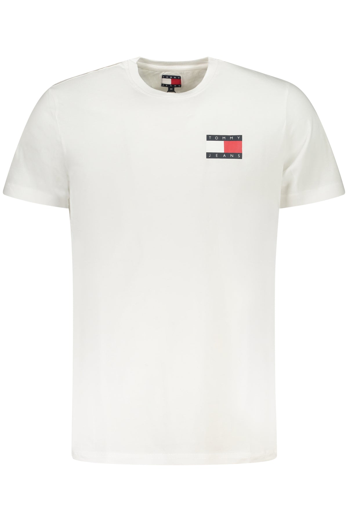 T-SHIRT EM ALGODÃO TOMMY HILFIGER HOMEM BRANCA