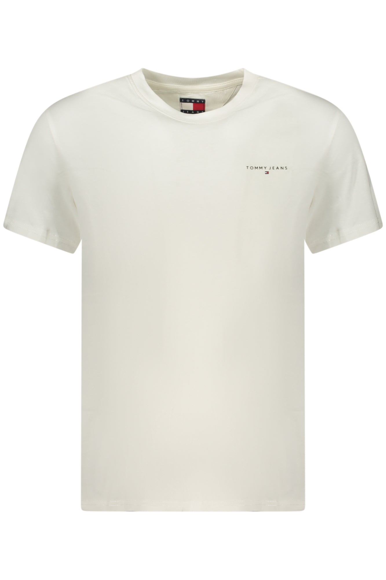 T-SHIRT EM ALGODÃO TOMMY HILFIGER HOMEM BRANCA