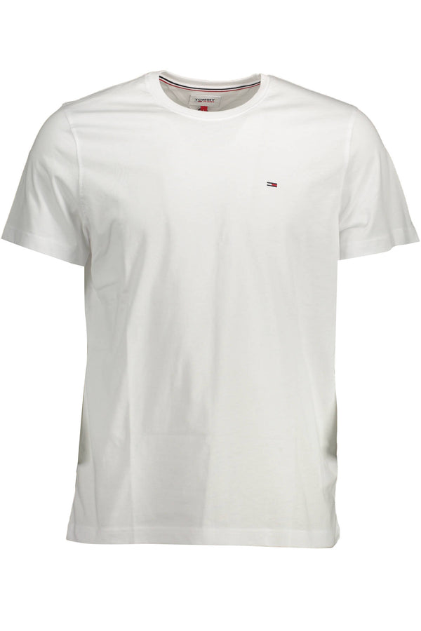 T-SHIRT DE MANGA CURTA BRANCA PARA HOMEM TOMMY HILFIGER