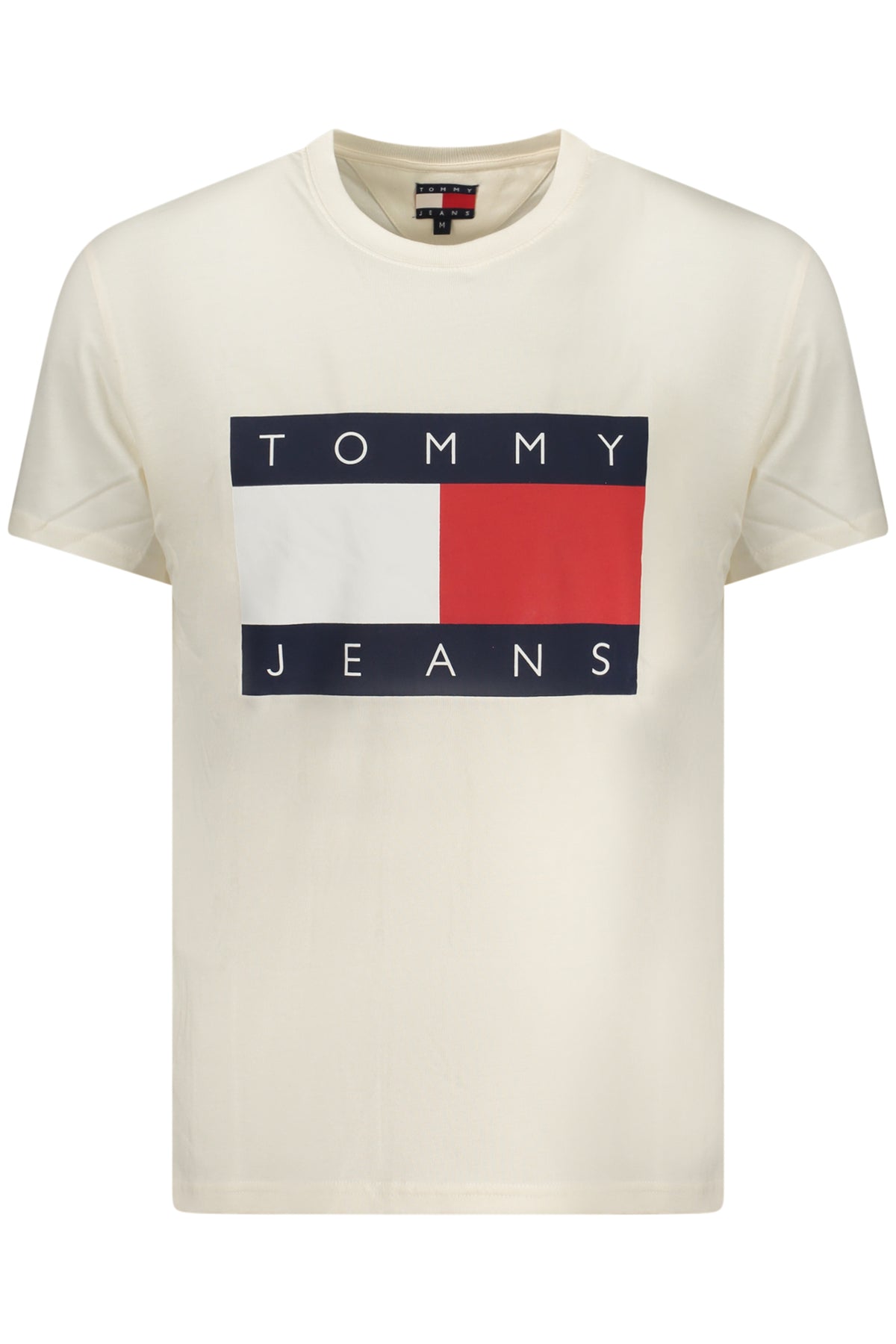 T-SHIRT EM ALGODÃO TOMMY HILFIGER HOMEM BRANCA