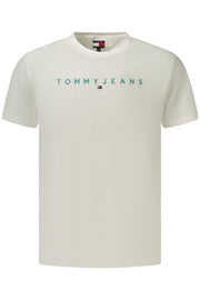 T-SHIRT EM ALGODÃO TOMMY HILFIGER HOMEM BRANCA
