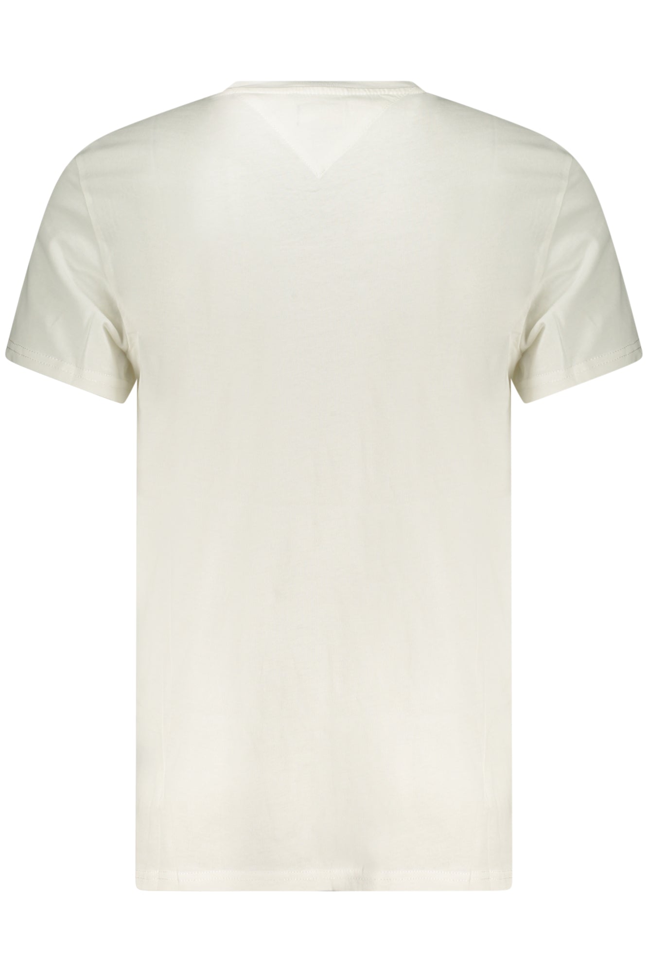 T-SHIRT EM ALGODÃO TOMMY HILFIGER HOMEM BRANCA