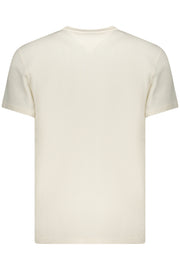 T-SHIRT EM ALGODÃO TOMMY HILFIGER HOMEM BRANCA